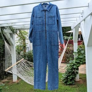 One-Piece Jean Suit